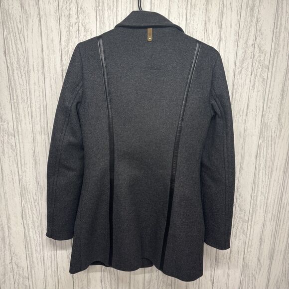 Womens Size XS Mackage Wool Cashmere Coat Charcoal NWT - Picture 5 of 10
